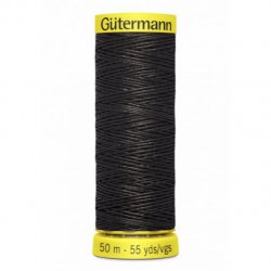 Linnen Garen Gütermann G744573 kleur zwart 7202
