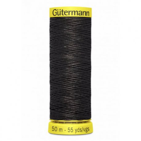 Linnen Garen Gütermann G744573 kleur zwart 7202
