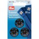 PRYM AANNAAIDRUKKNOOP MESSING 21MM ZWART 341.172
