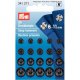 PRYM AANNAAIDRUKKNOOP MESSING AST. 6.0-11MM ZWART 341.271