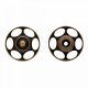 PRYM AANNAAIDRUKKNOOP VOOR WOL 25MM OUDMESSING 341.850