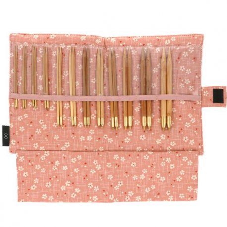 SEEKNIT KOSHITSU VERWIS. RONDBREINAALDEN SET STD KA58910-03 Roze