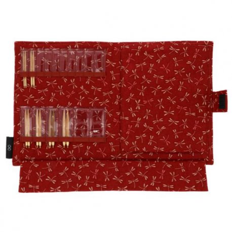 SEEKNIT KOSHITSU VERWIS. RONDBREINAALDEN SET S KA58873-12 Rood