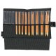 SEEKNIT KOSHITSU VERWIS. RONDBREINAALDEN SET ML KA58865-04 zwart