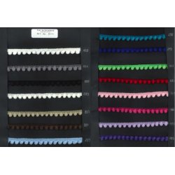 Midi balletjesband 10mm per cm/mtr te bestellen