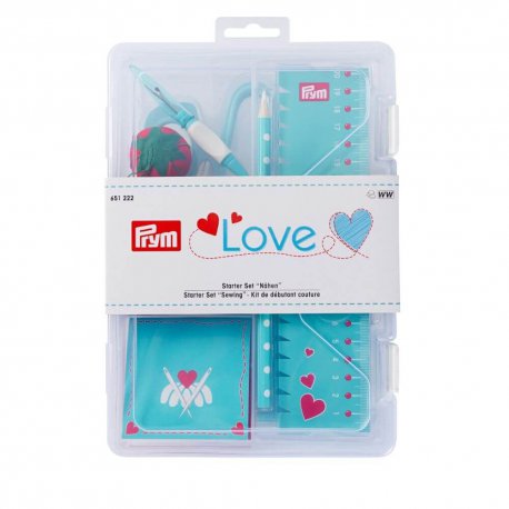 PRYM LOVE STARTERSSET NAAIEN BLAUW 651.222