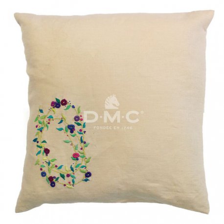 DMC BORDUURKIT KUSSENHOES SPRING FLORALS 40X40CM TB115
