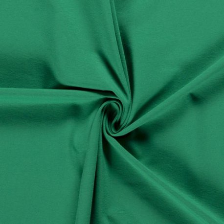 Tricot Uni Katoen/Elastan groen 025