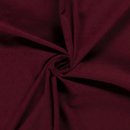 Tricot Uni Katoen/Elastan Bordeaux 118