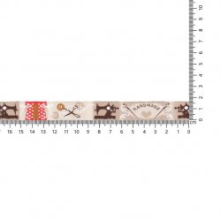 GEWEVEN BAND HANDMADE 17MM 67467-03 Beige