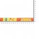 GEWEVEN BAND HANDMADE 17MM 67467-08 Geel, Groen