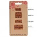 OPRY SKAI-LEREN LABELS MADE WITH LOVE FOR YOU 69650-04