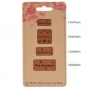 5x OPRY SKAI-LEREN LABELS MADE WITH LOVE FOR YOU 69650-04