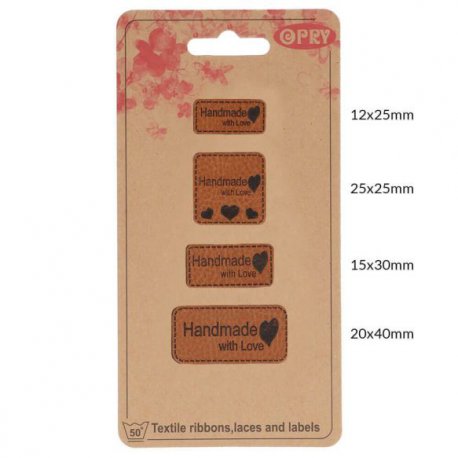 OPRY SKAI-LEREN LABELS HANDMADE WITH LOVE 69650-06