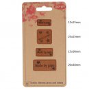 5x OPRY SKAI-LEREN LABELS MADE BY PAPA 69650-07