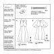 Burda 61339 Jurkje en shirt van Viscose, Crepe, Linnen of stofmenging