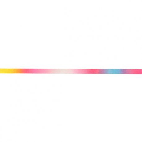 BAND REGENBOOG 8MM ROZE 78543