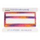 GEWEVEN BAND REGENBOOG - 15MM 97109