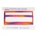 25 mtr GEWEVEN BAND REGENBOOG - 15MM 97109