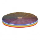 25 mtr REGENBOOGBAND LUXE GEWEVEN 20MM 30946 geel