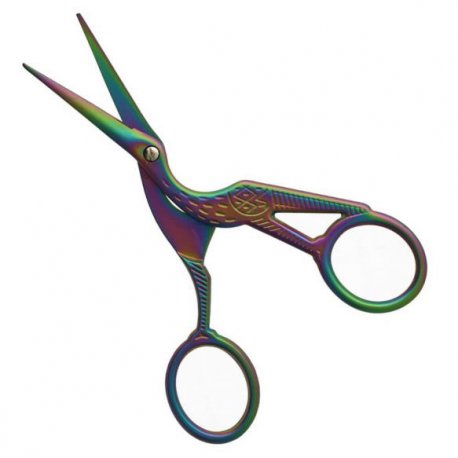 BORDUURSCHAAR OOIEVAAR 11,5CM REGENBOOG 64135-6