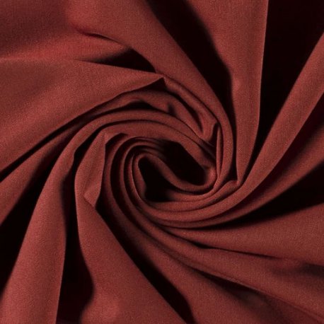 Gabardine Stretch Uni 01615 Brique 056