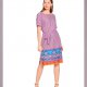 Burda 6117  Jurken en T-shirt van katoen, linnen, viscose, crepe of stofmenging