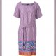 Burda 6117  Jurken en T-shirt van katoen, linnen, viscose, crepe of stofmenging