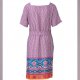 Burda 6117  Jurken en T-shirt van katoen, linnen, viscose, crepe of stofmenging