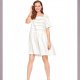 Burda 6117  Jurken en T-shirt van katoen, linnen, viscose, crepe of stofmenging