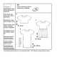 Burda 6117  Jurken en T-shirt van katoen, linnen, viscose, crepe of stofmenging