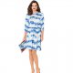 Burda 6111 Jurkje en shirts van Viscose, Crepe, poplin of satijn
