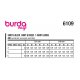 Burda 6109 Jurkje en shirts van Jersey
