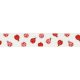 RIPSLINT LIEVEHEERSBEESTJE 25MM 22382-25-009 wit roze