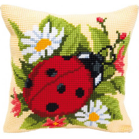 KRUISSTEEKKUSSEN KIT LIEVEHEERSBEESTJE  PN-0008586