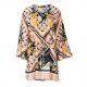 Burda 6126 Blouses van Viscose, crepe, katoen of Linnen