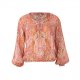 Burda 6126 Blouses van Viscose, crepe, katoen of Linnen