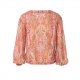Burda 6126 Blouses van Viscose, crepe, katoen of Linnen