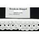 Kant Broderie rimpel wit 30 mm breed