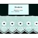 B-2Broderie wit - 60mm breed