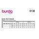Burda 6138 Broeken van Gabardine, Poplin of Stofmenging