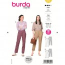 Burda 6101 Broeken van Stretch Stoffen