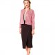 Burda 6123 jasjes van Katoen, stofmenging, linnen, jeans of boucle
