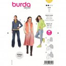 Burda 6114 jasjes en vest van Katoen, linnen of Viscose