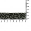 5x 3mtr OAKI DOKI TRICOT BIAISBAND LUIPAARD PRINT 20MM groen PR20-03-3002