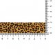 OAKI DOKI TRICOT BIAISBAND LUIPAARD PRINT 20MM geel PR20-03-3006