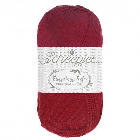 Scheepjes Bamboo Soft 50 gram 1726 - 259 MAJESTIC RED