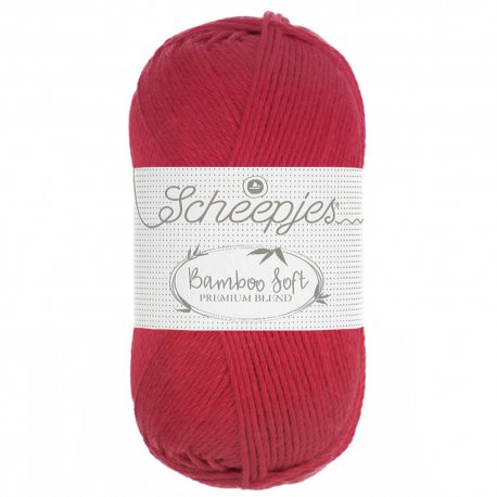 Scheepjes Bamboo Soft 50 gram 1726 - 262 HOT BERRY