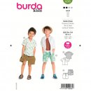 Burda 9285 Blouse en Short van Katoen of Viscose