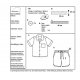 Burda 9285 Blouse en Short van Katoen of Viscose